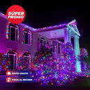 Guirnalda de Luces Exterior💡 - Carga con energía solar☀️